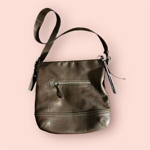 Coach Brown Crossbody Slouch Bag